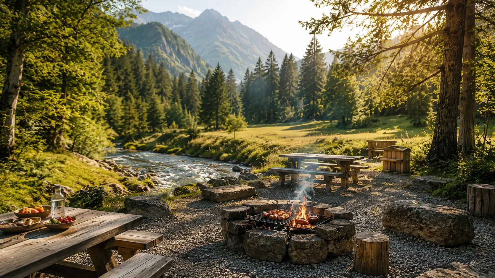 Aire de barbecue de Lueg